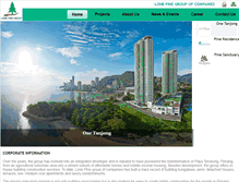 Tablet Screenshot of lonepine.com.my